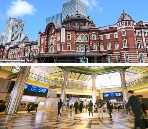 東京駅　徒歩4分、日本橋駅　徒歩1分の好立地